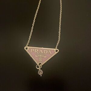 New! Light Purple and Silver Necklace